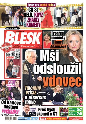 Obálka e-magazínu Blesk 16.3.2026