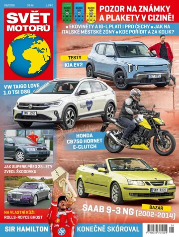 Obálka e-magazínu Svět motorů 26/2026