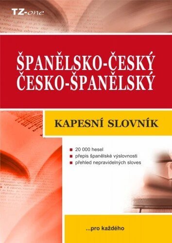 Obálka knihy Španělsko-český/ česko-španělský kapesní slovník