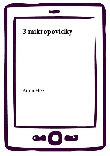 Obálka knihy 3 mikropovídky