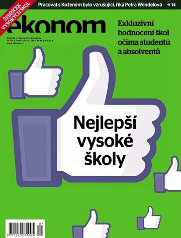 Obálka e-magazínu Ekonom 7 - 12.2.2015