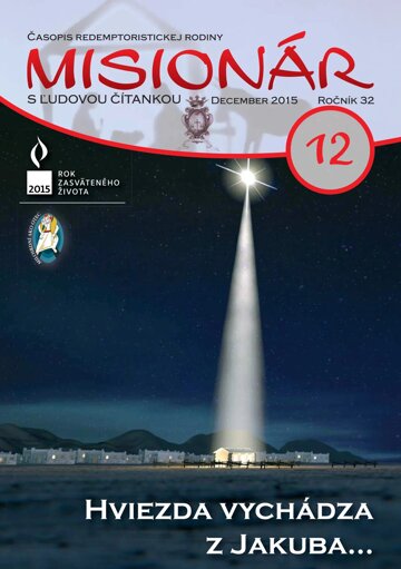 Obálka e-magazínu MIsionár 12/2015