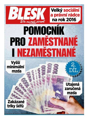 Obálka e-magazínu Pomocník pro zaměstnané i nezaměstnané