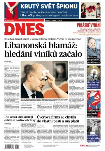 Obálka e-magazínu MF Dnes 6.2.2016