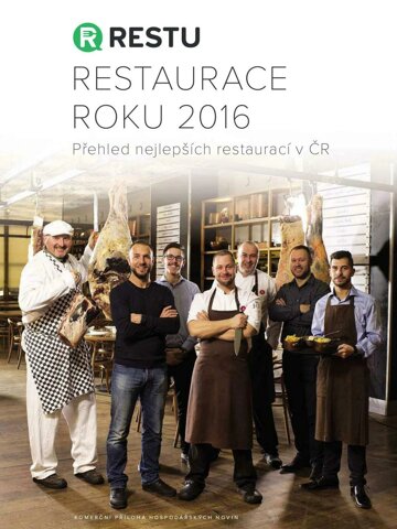 Obálka e-magazínu Hospodářské noviny - příloha 234 - 5.12.2016 příloha Restaurace roku 2016