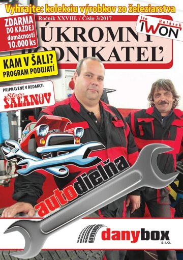 Obálka e-magazínu Súkromný podnikateľ 3/2017