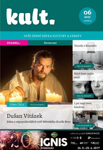 Obálka e-magazínu Kult 06/2017