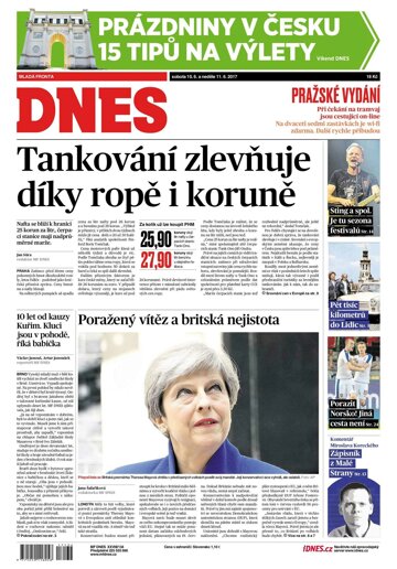 Obálka e-magazínu MF Dnes 10.6.2017
