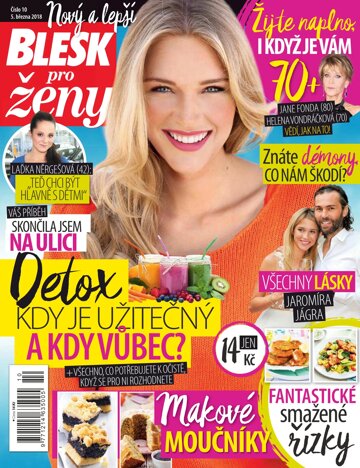 Obálka e-magazínu Blesk pro ženy 5.3.2018