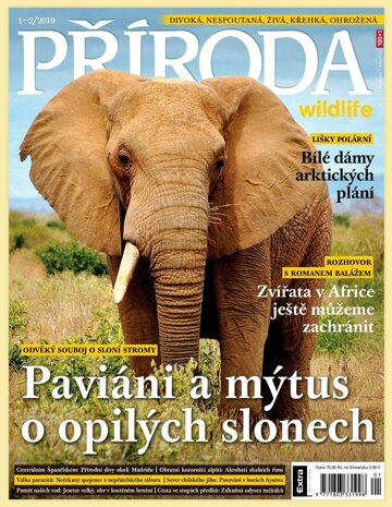 Obálka e-magazínu Příroda 1-2/2019