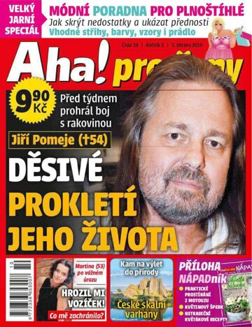 Obálka e-magazínu AHA! pro ženy 10/2019