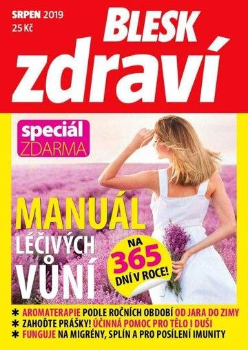 Obálka e-magazínu Příloha Blesk Zdraví 8/2019