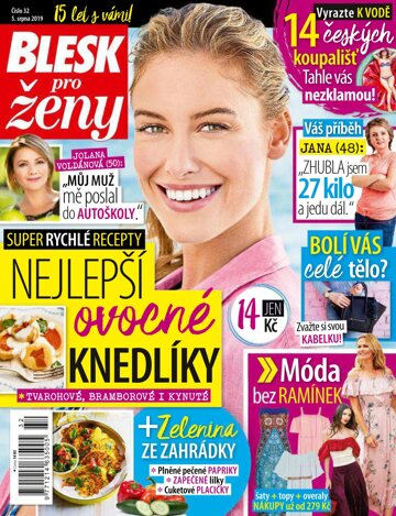 Obálka e-magazínu Blesk pro ženy 32/2019