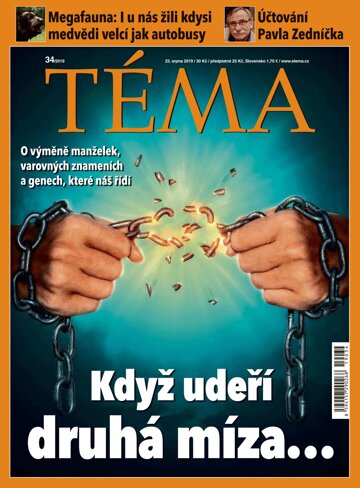 Obálka e-magazínu TÉMA 23.8.2019