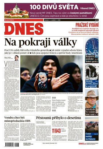 Obálka e-magazínu MF Dnes 4.1.2020