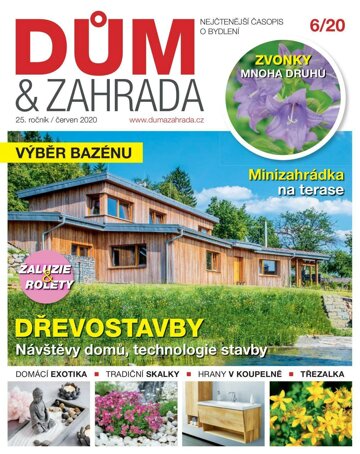 Obálka e-magazínu Dům a zahrada 6/2020