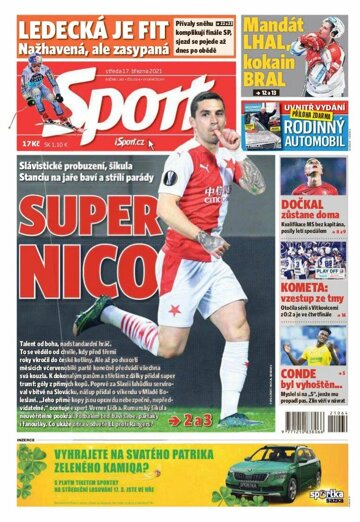 Obálka e-magazínu Sport 17.3.2021