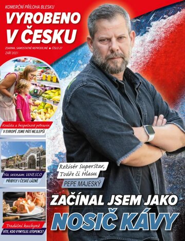 Obálka e-magazínu Příloha Blesk Vyrobeno v Česku 27/2021 - 20.9.2021