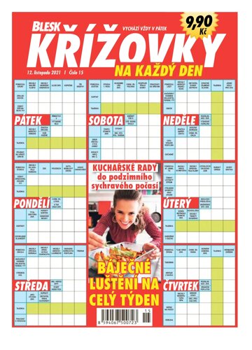 Obálka e-magazínu Blesk křížovky na každý den 15/2021