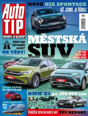 Obálka e-magazínu Auto TIP 25/2021