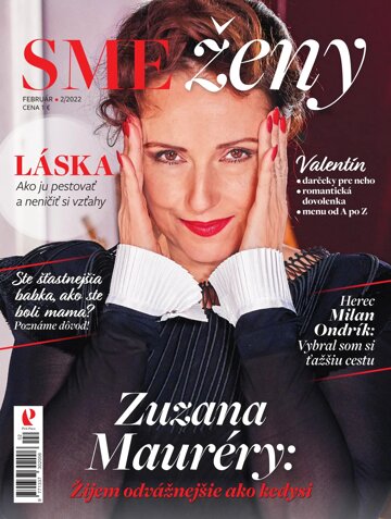 Obálka e-magazínu SME ŽENY 1-2-2022