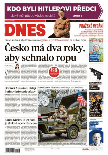 Obálka e-magazínu MF Dnes 7.5.2022