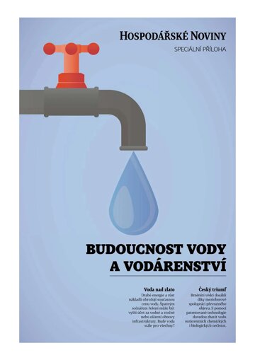 Obálka e-magazínu Hospodářské noviny - příloha 188 - 27.9.2022 Budoucnost vody a vodárenství