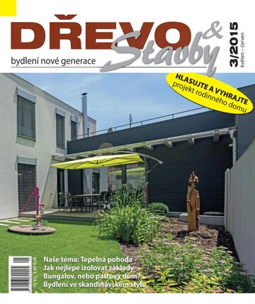 Obálka e-magazínu DŘEVO&stavby 3/2015