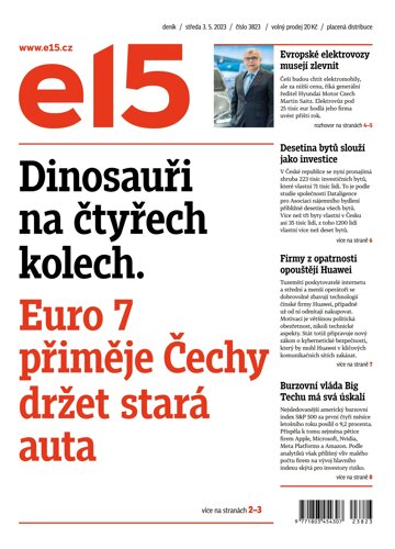 Obálka e-magazínu E15 - 3.5.2023
