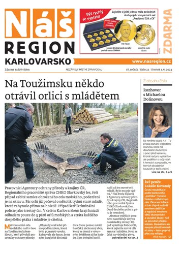 Obálka e-magazínu Náš Region - Karlovarsko 22/2023