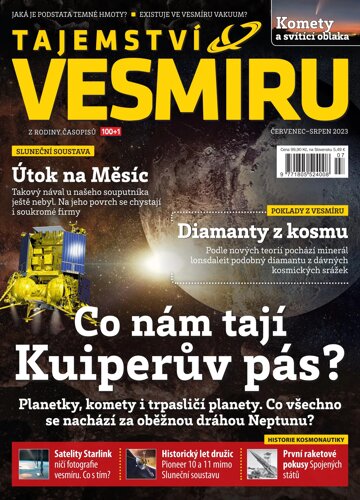 Obálka e-magazínu Tajemství Vesmíru 7-8/2023