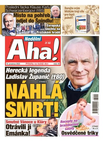 Nedělní AHA! 10.12.2023