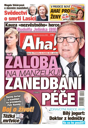 Obálka e-magazínu AHA! 23.7.2024
