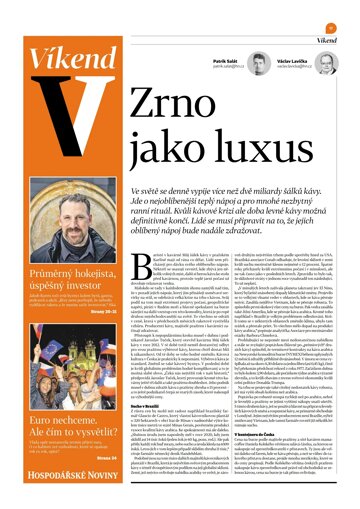 Obálka e-magazínu Hospodářské noviny - příloha Víkend 072 - 11.4.2025 Víkend