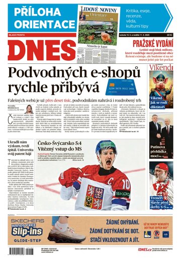 Obálka e-magazínu MF Dnes 10.5.2025