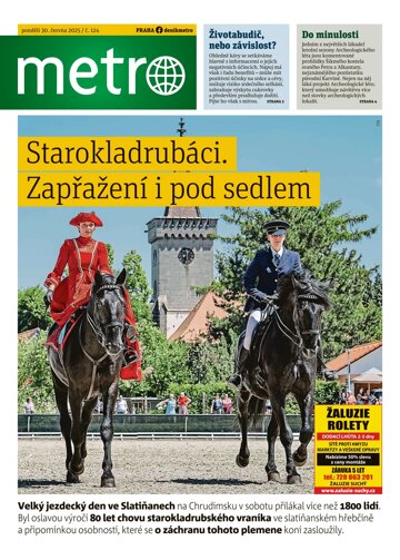 Obálka e-magazínu deník METRO 30.6.2025
