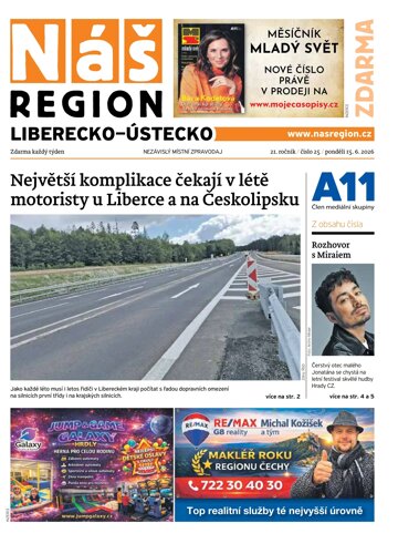 Obálka e-magazínu Náš Region - Ústecko 25/2026