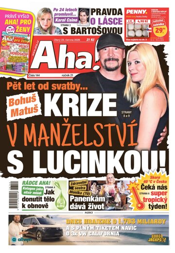 Obálka e-magazínu AHA! 23.6.2026