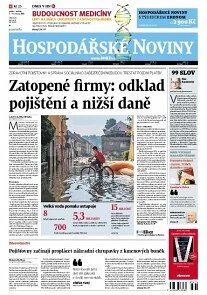 Obálka e-magazínu Hospodářské noviny 110 - 7.6.2013