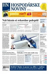 Obálka e-magazínu Hospodárske noviny 30.10.2014