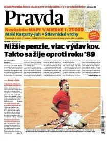 Obálka e-magazínu Pravda 24.11.2014