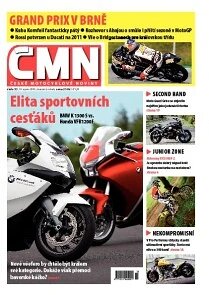 Obálka e-magazínu ČESKÉ MOTOCYKLOVÉ NOVINY 33/2010