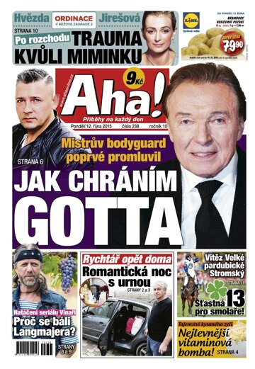 Obálka e-magazínu AHA! 12.10.2015