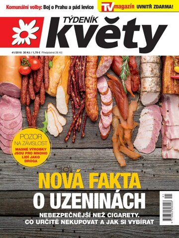 Obálka e-magazínu Týdeník Květy 41/2018