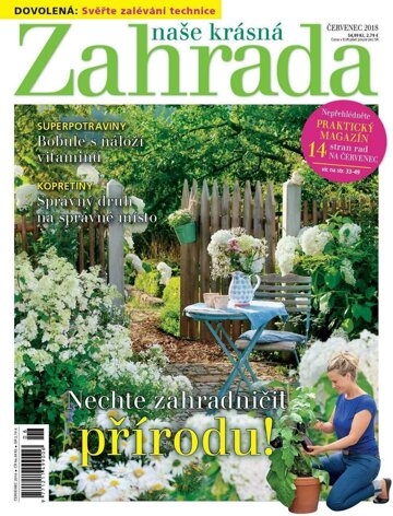 Obálka e-magazínu Naše krásná zahrada 7/2018