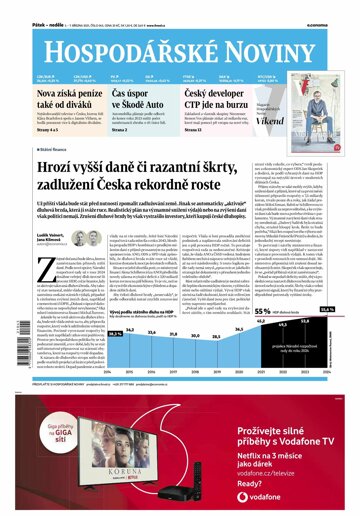 Obálka e-magazínu Hospodářské noviny 045 - 5.3.2021