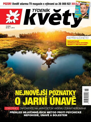 Obálka e-magazínu Týdeník Květy 15/2021