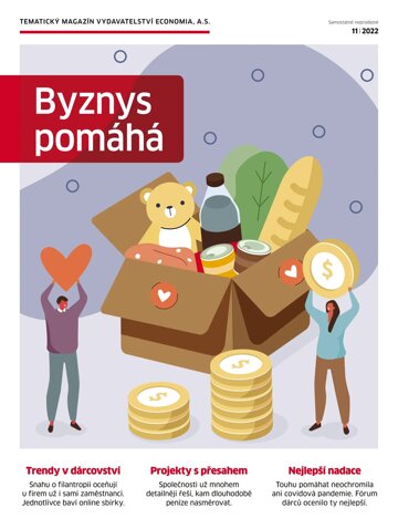 Obálka e-magazínu Hospodářské noviny - příloha 230 - 29.11.2022 Byznys pomáhá