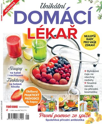 Obálka e-magazínu Knihovnička Paní domu - Domácí lékař 1/23