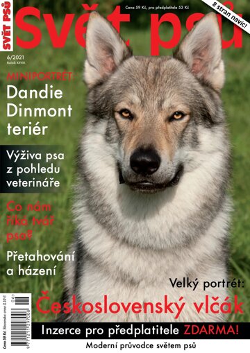 Obálka e-magazínu Svět psů 6/2021